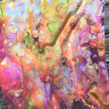 Load image into Gallery viewer, Everything Gold Square Silk Scarf