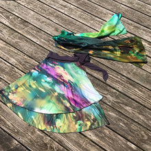 Load image into Gallery viewer, Forest Song Wrap Skirt