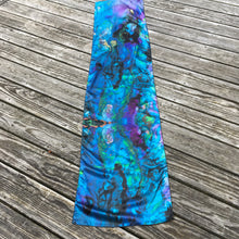 Load image into Gallery viewer, Ocean Dreams Long Silk Scarf