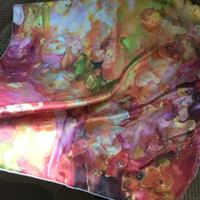 Load image into Gallery viewer, Everything Gold Square Silk Scarf