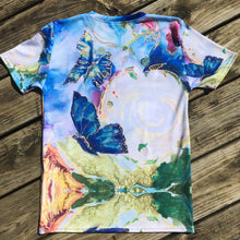 Load image into Gallery viewer, Butterfly Dream All-over print Art-shirt, fitted style