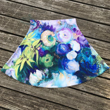 Load image into Gallery viewer, Indigo Dancers Flare Skirt