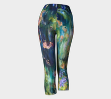 Load image into Gallery viewer, Dancing in Blue Capris Leggings