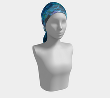 Load image into Gallery viewer, Ocean Dreams Long Silk Scarf