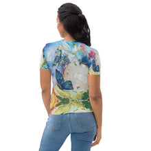 Load image into Gallery viewer, Butterfly Dream All-over print Art-shirt, fitted style