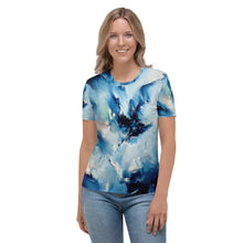 Load image into Gallery viewer, Beginning of a New Journey, All-over-print Art-shirt Fitted style