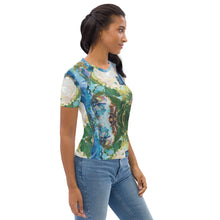Load image into Gallery viewer, Butterfly Dream All-over print Art-shirt, fitted style
