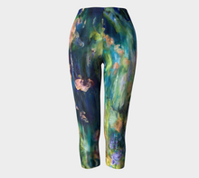 Load image into Gallery viewer, Dancing in Blue Capris Leggings