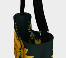 Load image into Gallery viewer, Sunflower Goddess Indigo Day Tote Bag