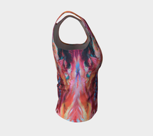 Load image into Gallery viewer, Devas of Summer Fitted Tank Top, long cut