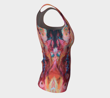 Load image into Gallery viewer, Devas of Summer Fitted Tank Top, long cut