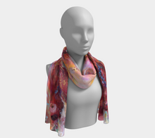Load image into Gallery viewer, Devas of Summer Long Silk Scarf