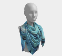 Load image into Gallery viewer, Galactic Beginning Silk Square Scarf