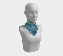 Load image into Gallery viewer, Galactic Beginning Silk Square Scarf