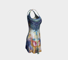 Load image into Gallery viewer, Unicorn Goddess Flare Dress