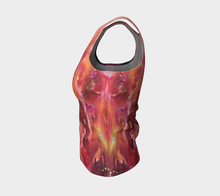 Load image into Gallery viewer, Devas of Summer Fitted Tank Top, long cut