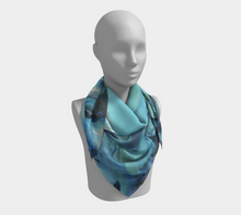 Load image into Gallery viewer, Galactic Beginning Silk Square Scarf