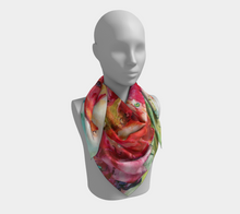 Load image into Gallery viewer, Tulip Silk Square - Ethereal Magical Beauty