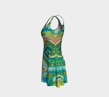 Load image into Gallery viewer, Ocean Goddess Flare Dress