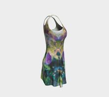 Load image into Gallery viewer, Monet's Garden Flare Dress