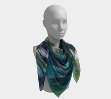 Load image into Gallery viewer, After the Rain Square Silk Scarf