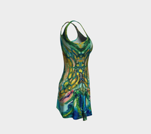 Load image into Gallery viewer, Ocean Goddess Flare Dress