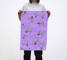 Load image into Gallery viewer, Horsecorn© Tea Towel - lilac
