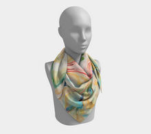 Load image into Gallery viewer, Golden Age Silk Square Scarf