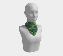 Load image into Gallery viewer, Ocean Joy Silk Square Scarf
