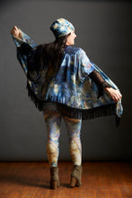 Load image into Gallery viewer, Dragon Magic Drape with black fringes