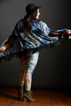 Load image into Gallery viewer, Dragon Magic Drape with black fringes