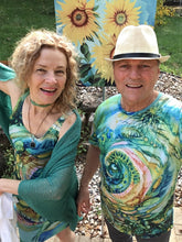 Load image into Gallery viewer, Ocean Goddess Flare Dress