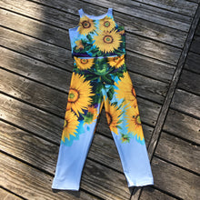 Load image into Gallery viewer, Sunflower Goddess Yoga Capris