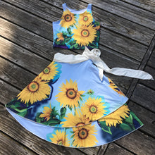 Load image into Gallery viewer, Sunflower Goddess Wrap Skirt