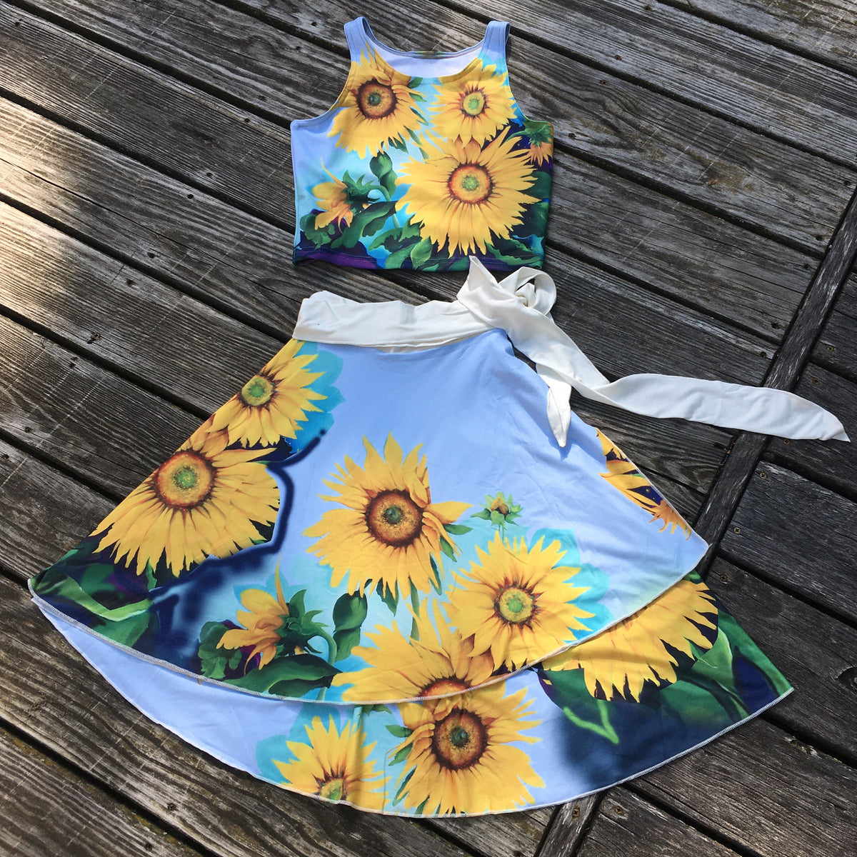 【YAE】FLOWER SPANGLE WRAP SKIRT yae Flower spangle wrap skirt SIL FREE