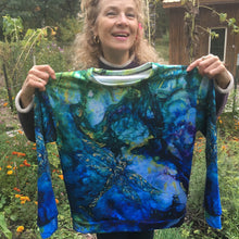 Load image into Gallery viewer, Blue World All-over-print Art Sweatshirt