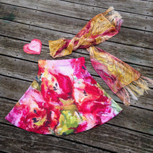 Load image into Gallery viewer, Spring Goddess Flare Skirt