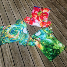 Load image into Gallery viewer, All-Over Print 'Forest Dreams' Art-shirt, fitted style