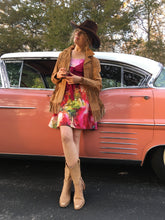 Load image into Gallery viewer, Spring Goddess Flare Dress - like a bouquet of flowers!