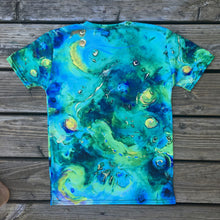 Load image into Gallery viewer, All-over print 'Water Gardens' Art-shirt, Fitted style