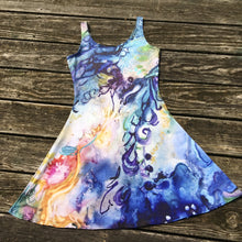 Load image into Gallery viewer, Unicorn Goddess Flare Dress