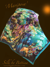 Load image into Gallery viewer, Mariposa Silk Square Scarf