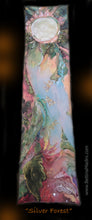Load image into Gallery viewer, 'Silver Forest' silk drape exquisite hand-painted by Bettina Madini for 'Magical Bodies'