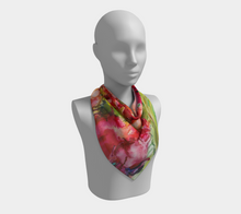 Load image into Gallery viewer, Tulip Silk Square - Ethereal Magical Beauty