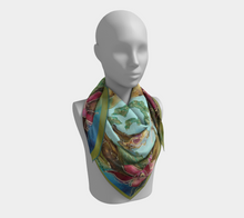 Load image into Gallery viewer, Jungle Queen Square Scarf by Bettina
