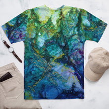 Load image into Gallery viewer, 'Blue World' All-over-print Art-Shirt, flowy style