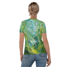Load image into Gallery viewer, All-over print Art-shirt "Forest Laguna", Fitted style