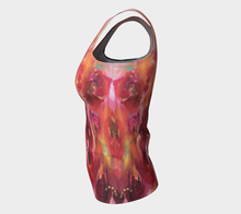 Load image into Gallery viewer, Devas of Summer Fitted Tank Top, regular length