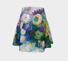 Load image into Gallery viewer, Indigo Dancers Flare Skirt