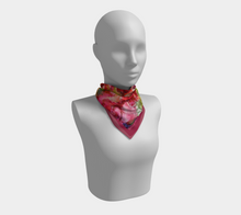 Load image into Gallery viewer, Tulip Silk Square with border - Pure Magical Elegance